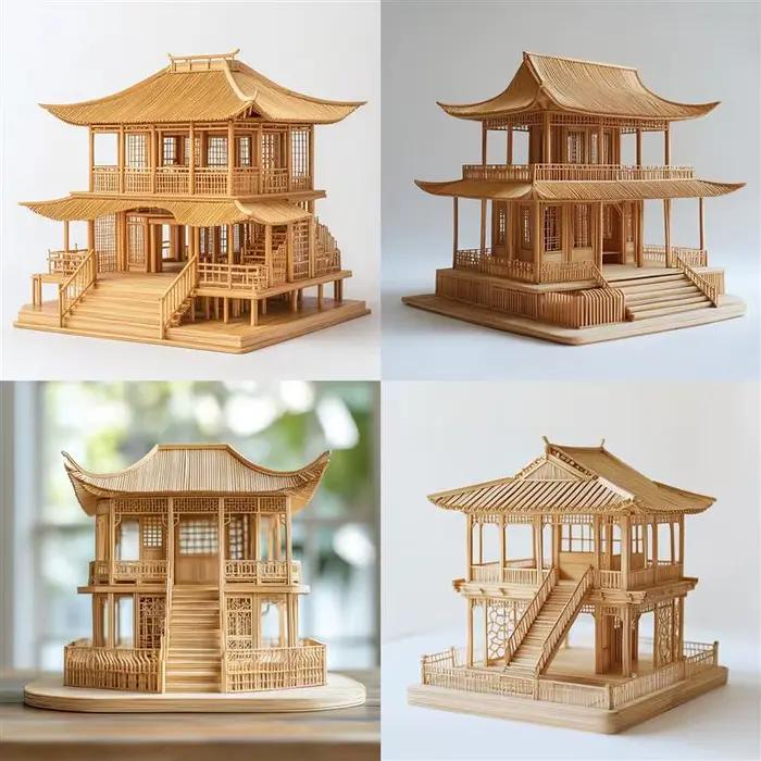 Bâton rond en bois pour l'artisanat, sucettes glacées alimentaires et fabrication de modèles de cheville, bricolage de chevilles durables, modèle de construction, outil de travail du bois