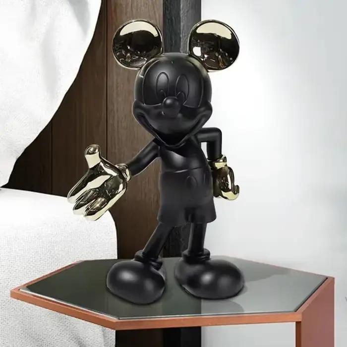 20-30cm Minnie Mouse Drcor figurine résine Statue figurines d'anime Simple moderne Collection poupées mode jouets salon déco