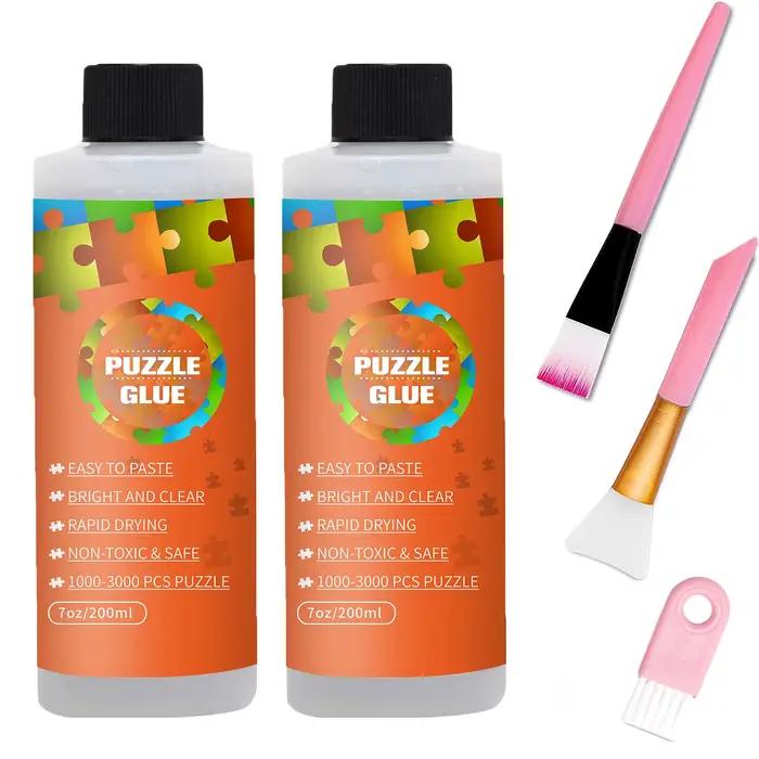 Colle à puzzle avec nouvelle tête éponge pour puzzles de 500/1000/2000 pièces