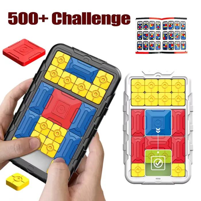 Bloc coulissant, jeu de cerveau