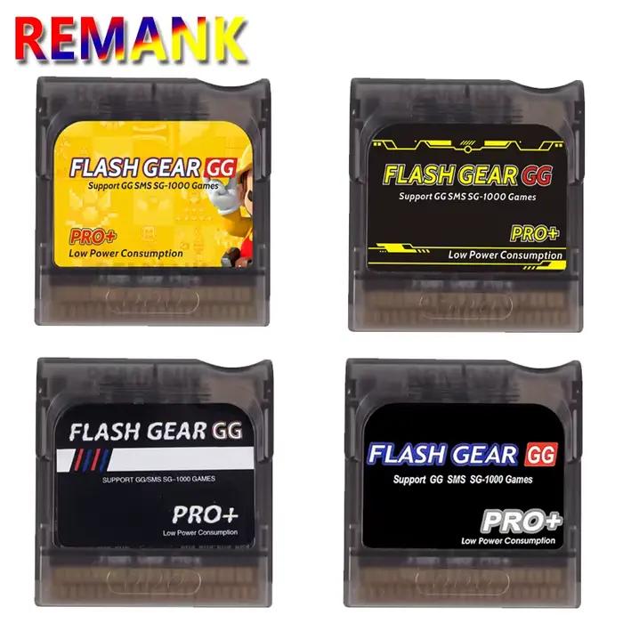 REMANK GG cartouche Flash Game Gear GG Pro pour Sega accessoires de Console de jeu vidéo Flash Gear Game Pro nouvelle coque