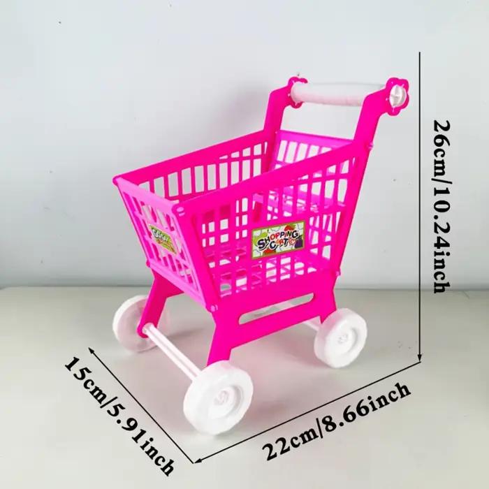 Jouets de chariot de courses simulés pour enfants