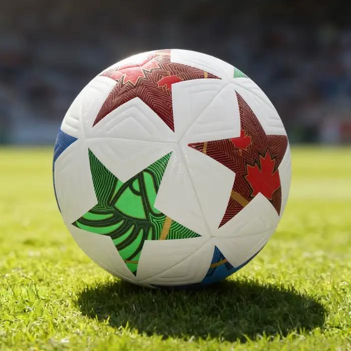 Nouveau ballon de Football taille officielle 5 matériau PU haute qualité herbe en plein air équipe Match jeu