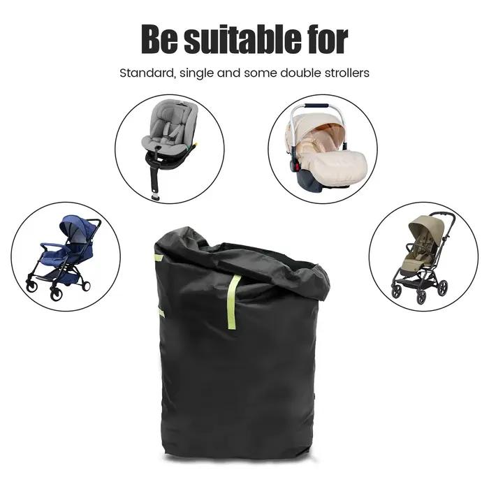 Grand sac de couverture de poussette pour Train aérien voyage 420D Oxford tissu étanche porte vérifier sac de rangement