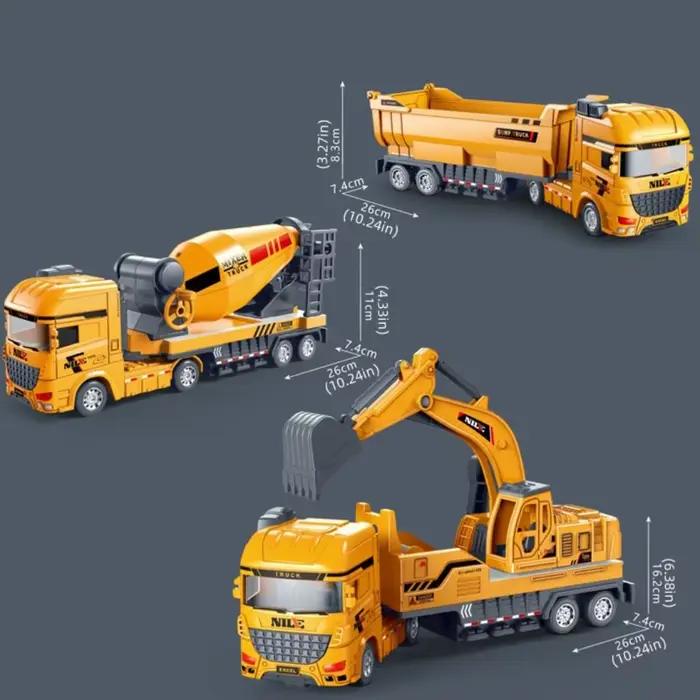 Modèle de camion de chantier de simulation