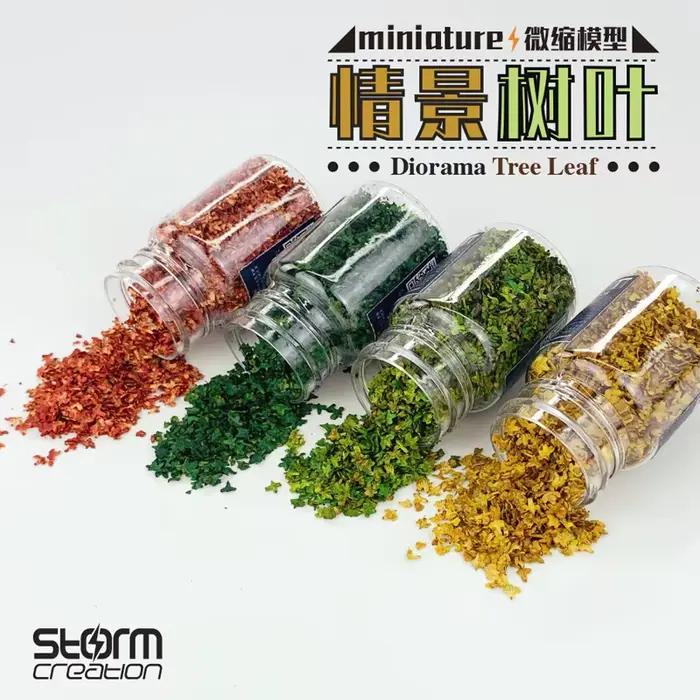 Kit de modèle de feuille d'arbre Miniature de Simulation de 33ml
