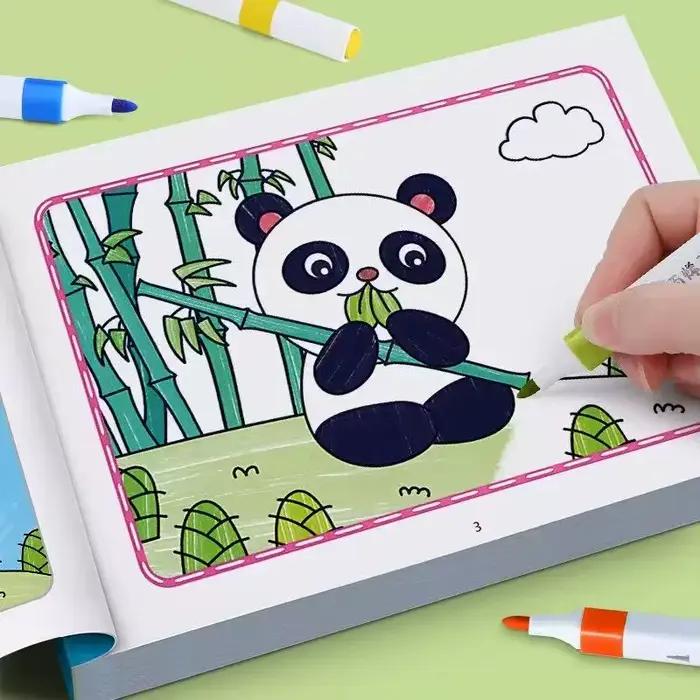 Livres de coloriage pour enfants, garçons et filles, livre de dessin d'animaux pour bébés, jouets d'éducation précoce, jouet de dessin, bloc-notes
