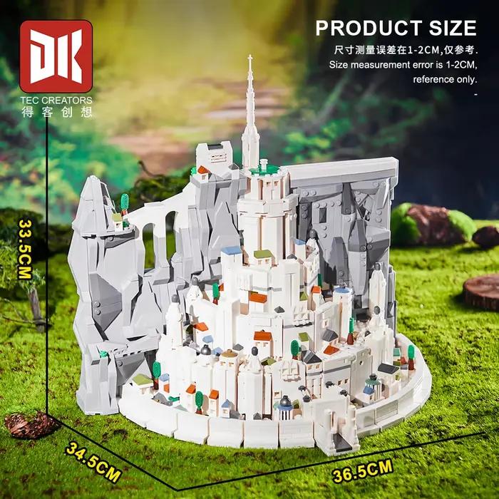 En STOCK 7072 MOC idée Minas Tirith blocs de Construction briques modèle assemblage bricolage jouets pour garçons coffret cadeau de noël
