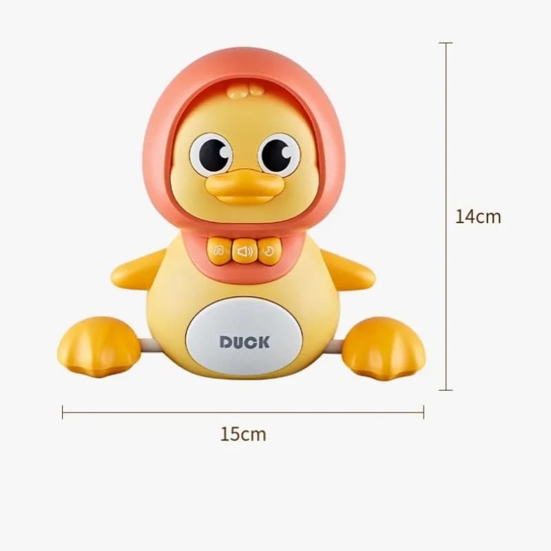 Jouets rampants pour bébé, jouets musicaux de marche en canard, jouet interactif d'apprentissage pré