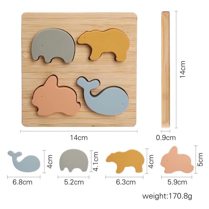 Jouets en bois Montessori pour bébés, Star moon style bloc d’équilibre, jeux de société éducatifs po
