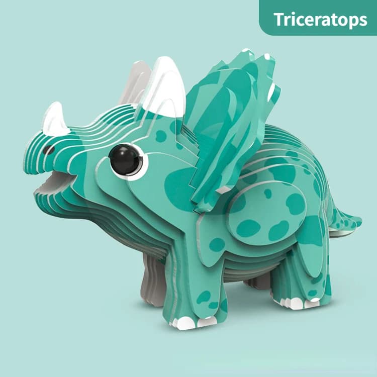 Puzzle 3D pour enfants, Puzzle d'animaux de la maternelle, jouets d'éducation précoce, modèle Animal