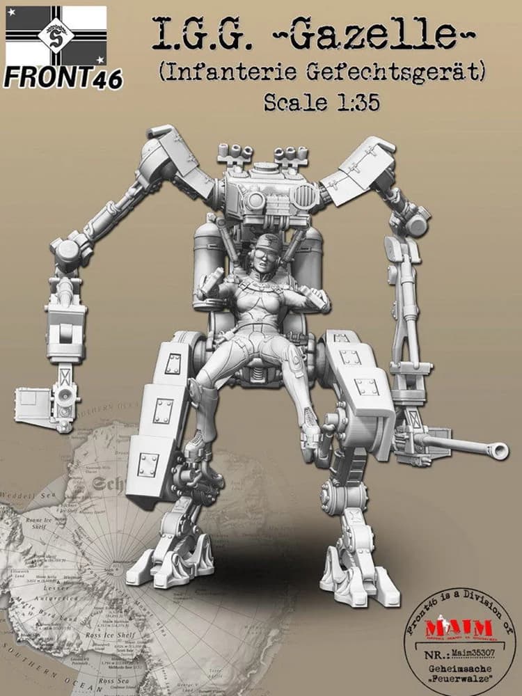 Kit de support d'homme moderne, jouet fantaisie avec machine, modèle l'inventaire en résine, non ass
