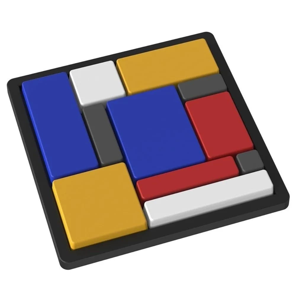 Cubes d'intelligence ABS pour l'entraînement à la pensée logique, puzzles de formes géométriques pou