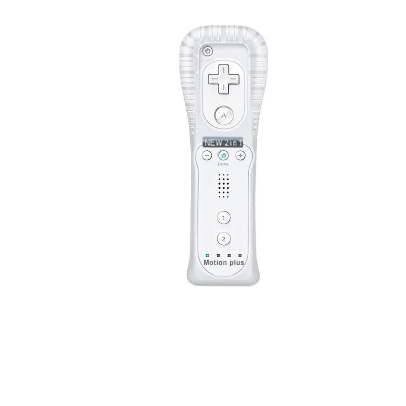 1 paire de télécommande sans fil avec contrôleur Nunchuck pour manette de jeu Wii avec Motion Plus p