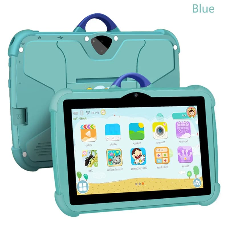Nouvelle tablette WiFi 5G de 7 pouces pour enfants, meilleur cadeau, tablette éducative pour enfants