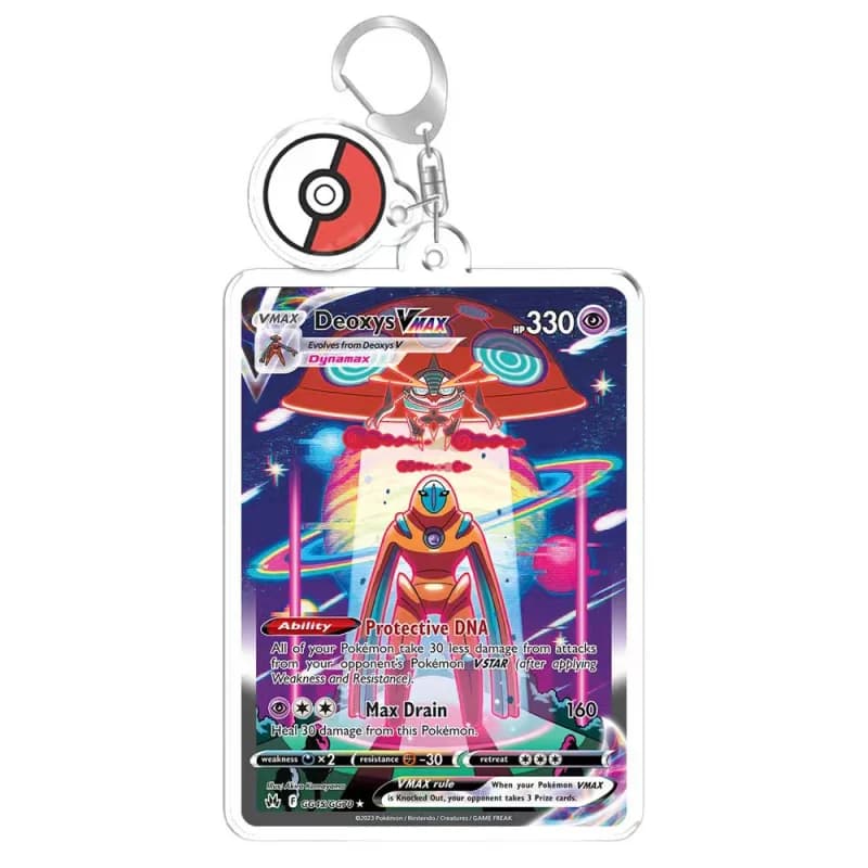 Présentoir d'art anime pour Pokémon Deoxys Sword Shield, Cadeaux d'art anime, Étui de protection en