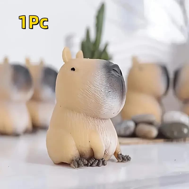 Squishy mignon Capybara presser jouet doux Relax Animal Fidget pour adultes jouets amusants Hallowee