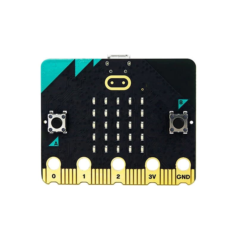 Nouvelle carte de développement DIY BBC Micro:bit V2 Go Edition pour enfants, BBC Micro:bit V2.0