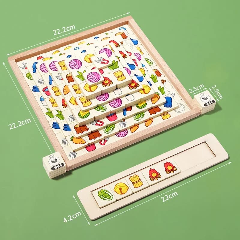 Jeux de société, jeux de cartes décontractés, puzzle en bois, jeux de moutons, jeux multijoueurs, je