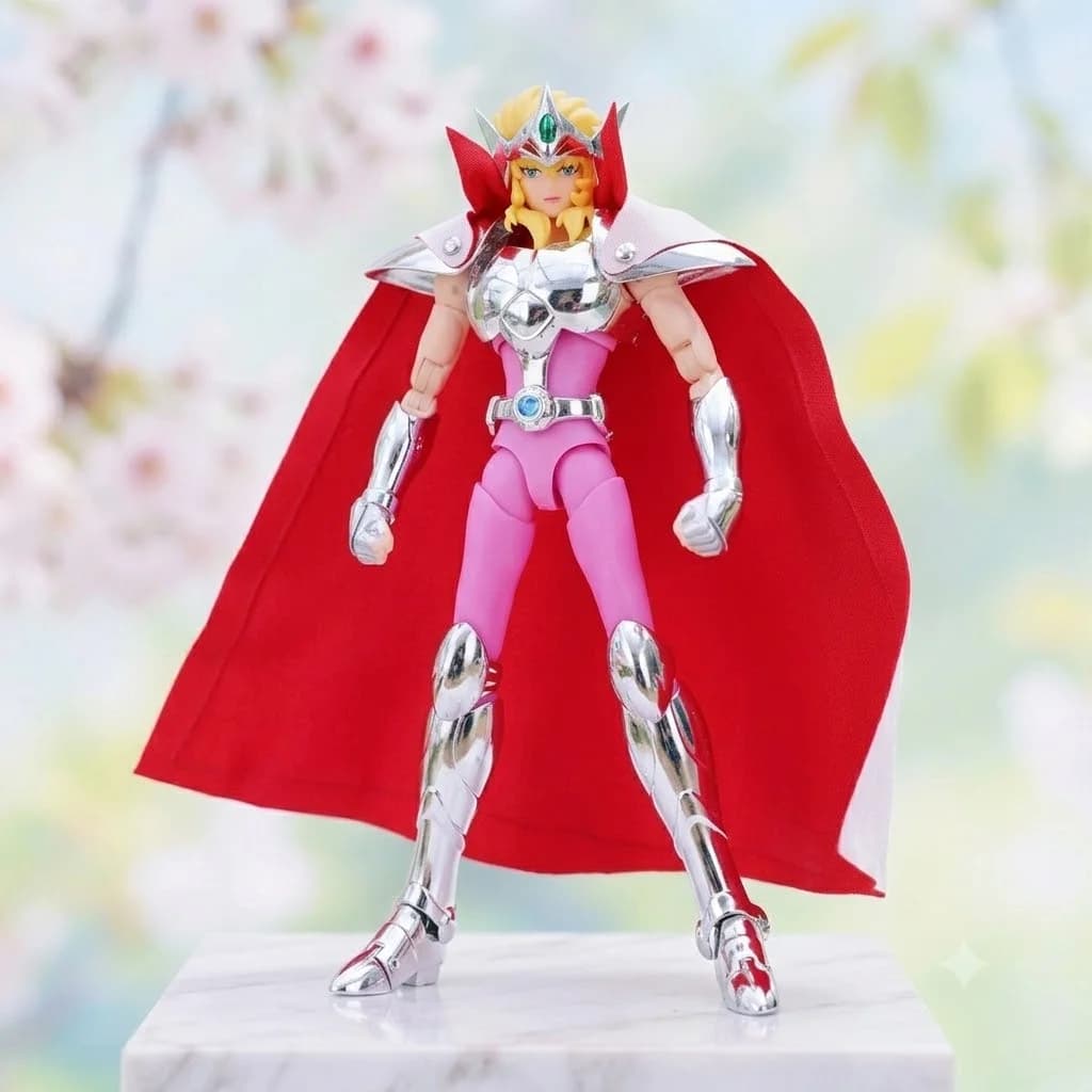 【En stock】 Saint Seiya MST Lacerta Misty Silver Saint Myth Cloth EX Figurine d'action en métal moulé