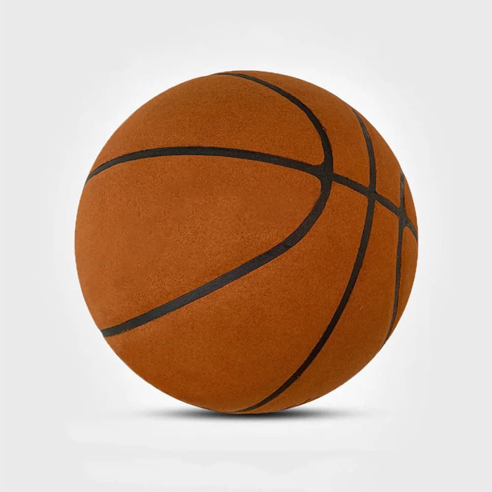Basket-ball silencieux 2024, basket-ball sans air amélioré, rebond silencieux, Dunk, mousse, dribble