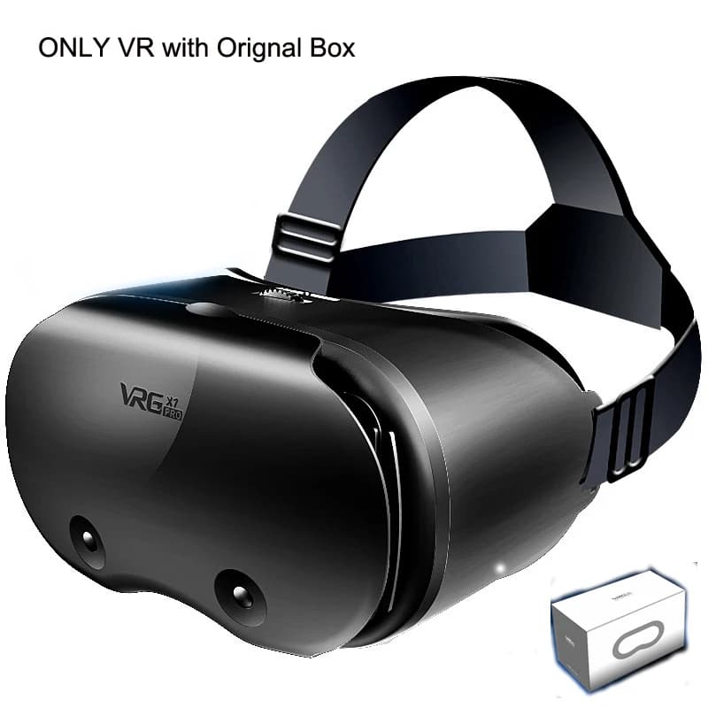 VRGPro X7-Casque de réalité virtuelle 3D, lunettes VR 3D, casque pour Google Cardboard, mobile 5-7 "