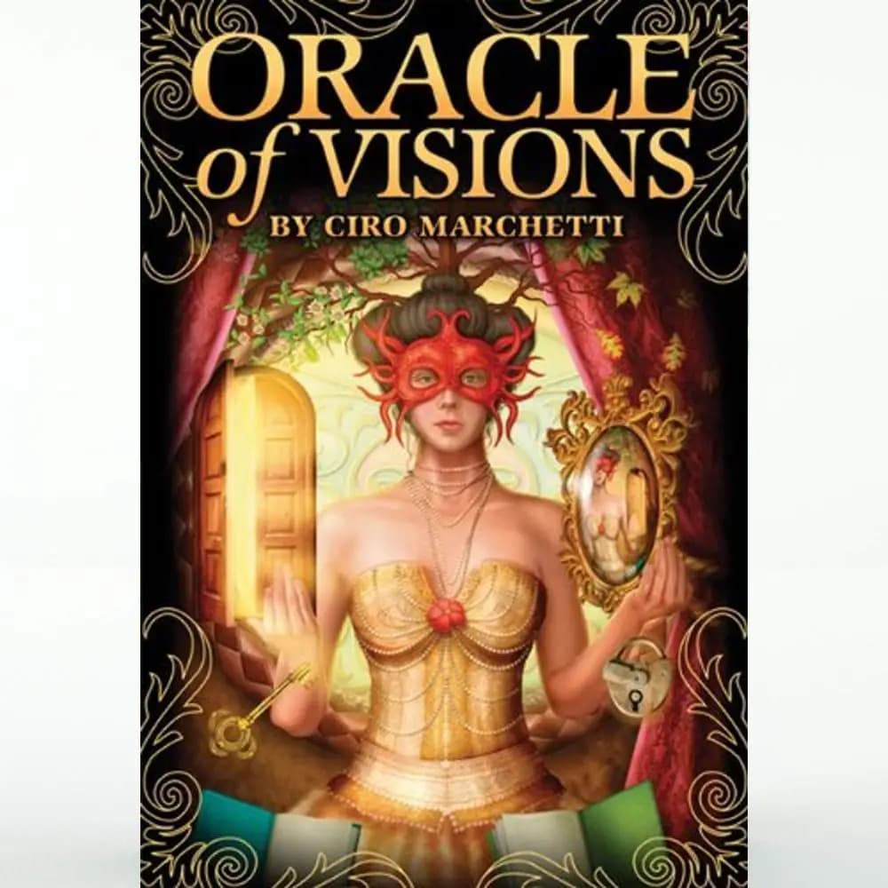Cartes Oracle of Visions, jeu de Tarot, 52 cartes avec guide en Pdf, jouet de jeu de cartes métaphys