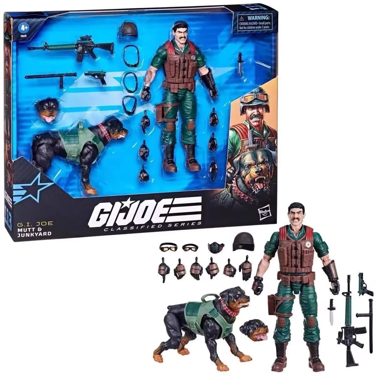 Version authentique originale G.I. Joe Gi Joe série classée 6 "126 Tiger Force Roadblock Tripwire Ma