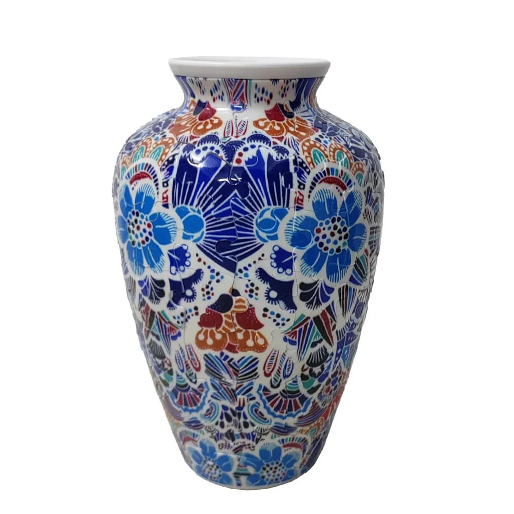 Vase à fleurs créatif 3D en puzzle, étanche, DIY, blocs de construction artistiques pour arrangement