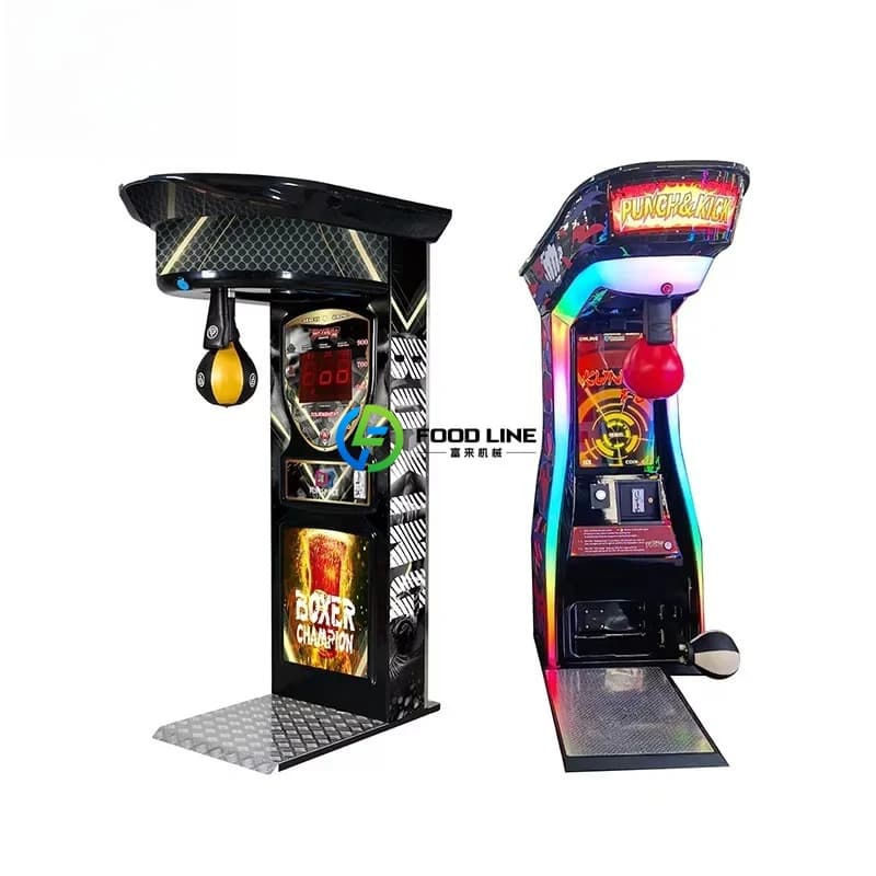 Machine d'arcade électronique de boxe en gros, nouveau design tendance, console de divertissement po