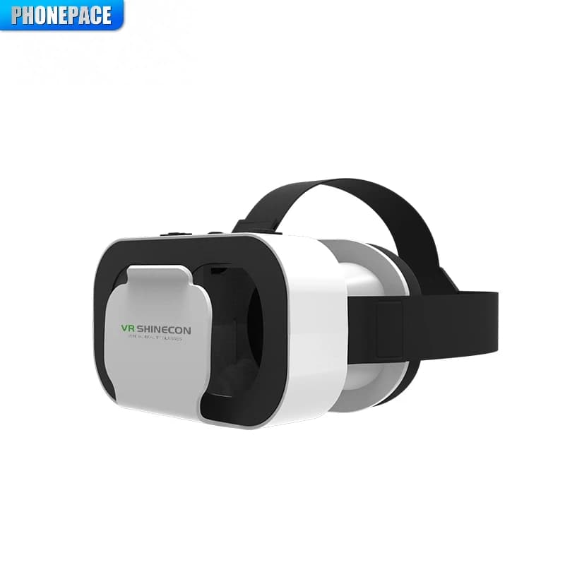 Casque de réalité virtuelle VR SHINECON 3D, lunettes VR légères avec 100 ° FOV pour téléphones 4,7
