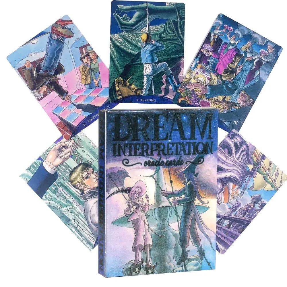 Interprétation des rêves cartes Oracle 39 cartes polychromes Instructions Pdf jeu de cartes de Tarot