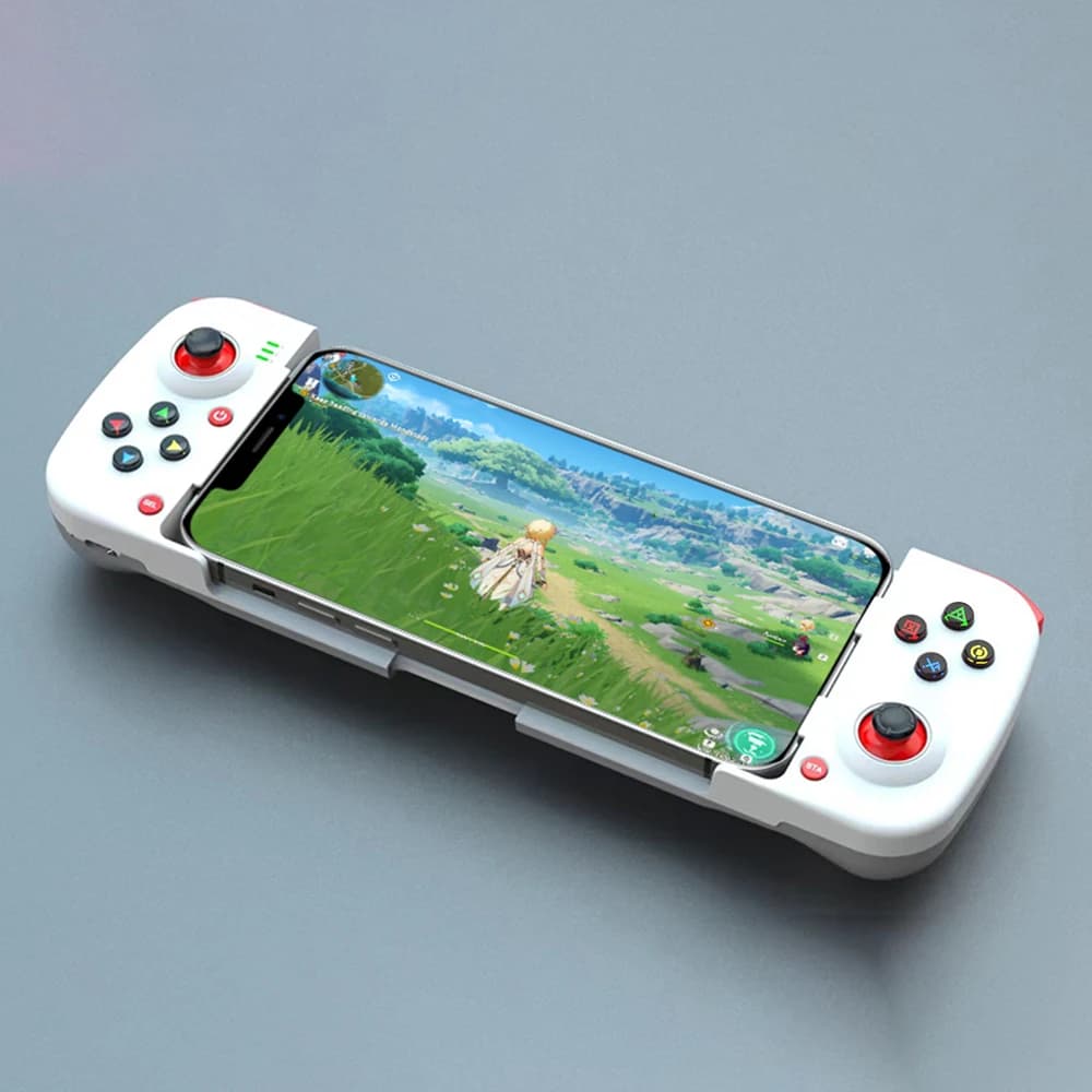 Manette de jeu mobile D3 avec support de manette extensible pour les jeux mobiles Android/iOS/Hongme