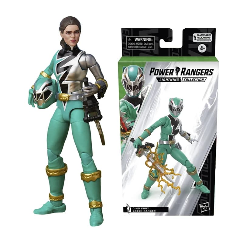 Hasbro Power Rterminds Rains Collection, D37Fury Green Ranger IN SIOCK, F4517