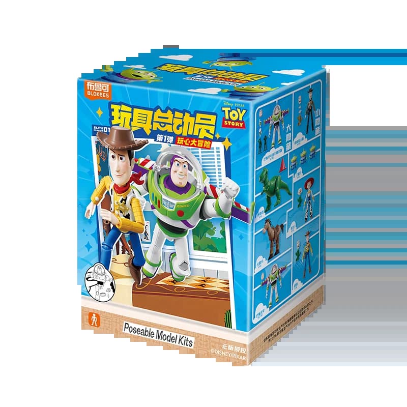 BLOKEES Nouvelle Édition Élite Toy Story Figurines de Construction Modèles à Assembler Jouets Décora