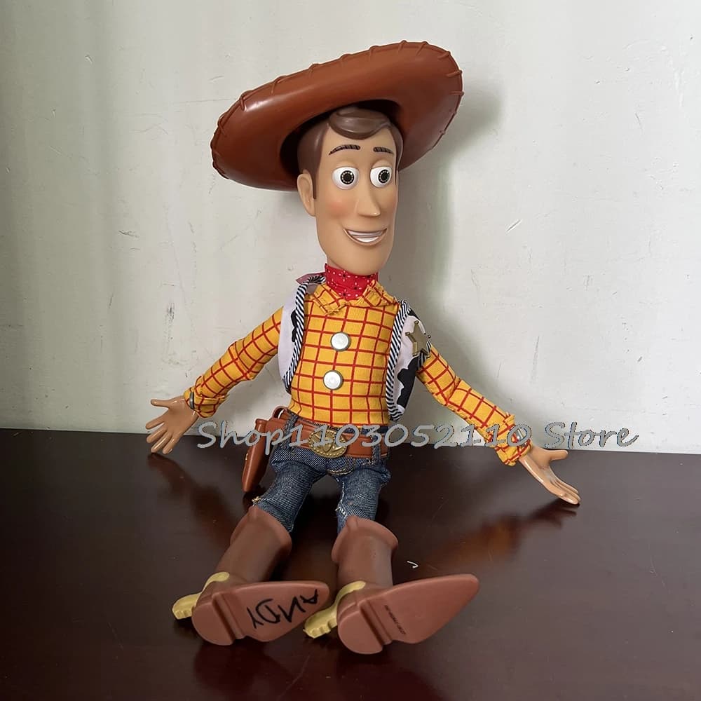 Toy Story 4 parlant Woody Jessie figurine chanter doux mignon Anime Figure décoration anniversaire m