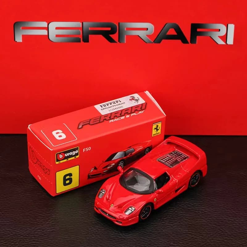 Bburago1:64 Ferrari série LAFerrari modèle petite Collection voiture alliage modèle jouet cadeau scè