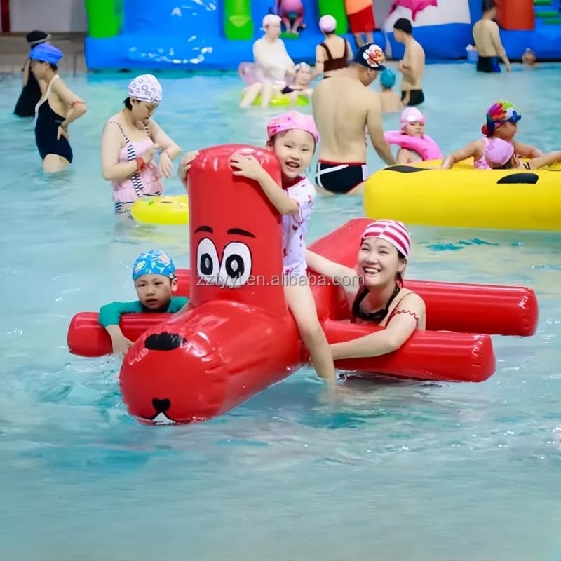 Équipement de jouet aquatique Durable, jouets flottants gonflables pour lac, parc d'attractions aqua