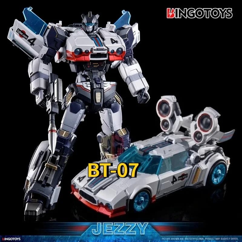Bingo Toys BT07 Jazz G1 Supercar Robot Action Figure Transfiguration Toy Model JEZZY
