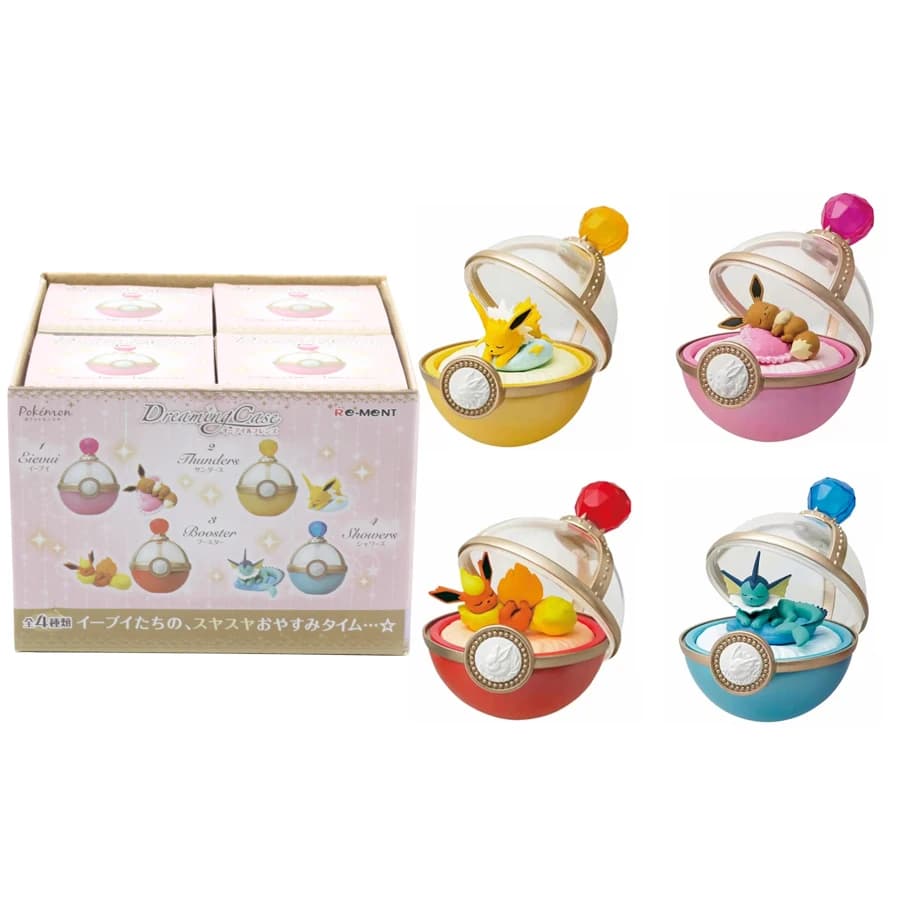 Figurines Poke Forest Vol.5 : Pikachu, Latias, Gengar, Mew, Ditto, Cubone, Gengar, Paras - Décoratio