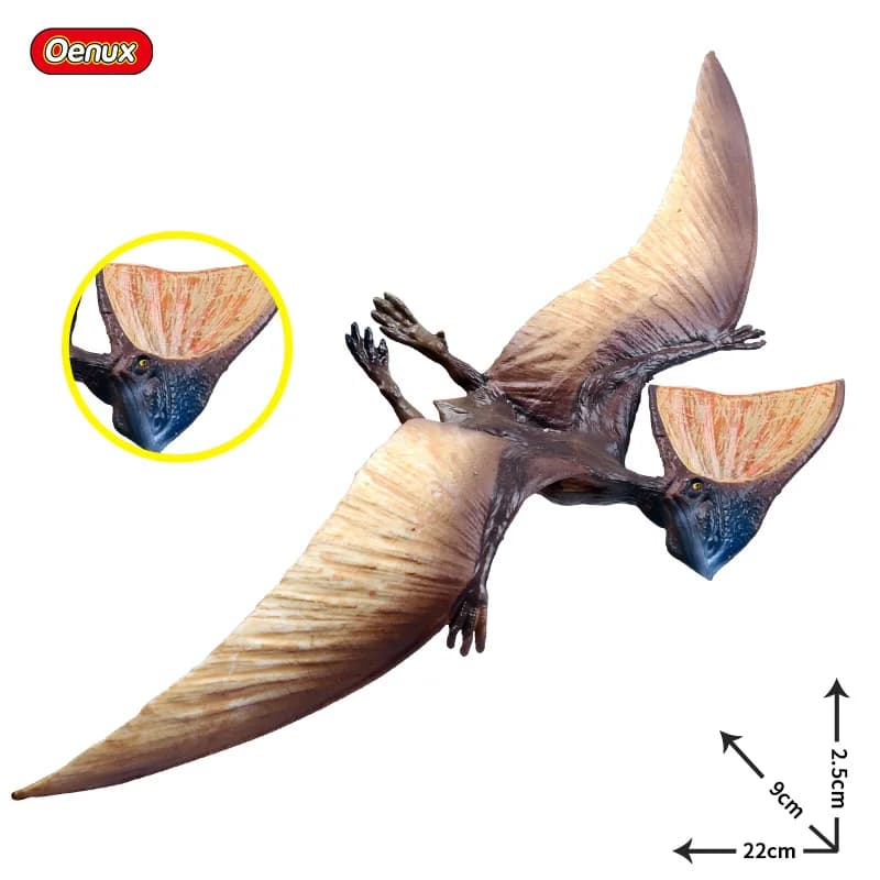 Oenux – Figurines de dinosaures jurassiques t-rex Velociraptor Spinosaurus Dilophosaurus, modèle Ani