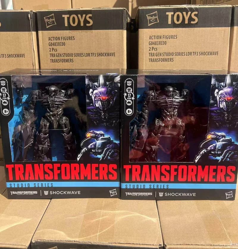Hasbro – jouets classiques Transformers, série Studio, Shockwave, modèle Anime, figurines d'action,