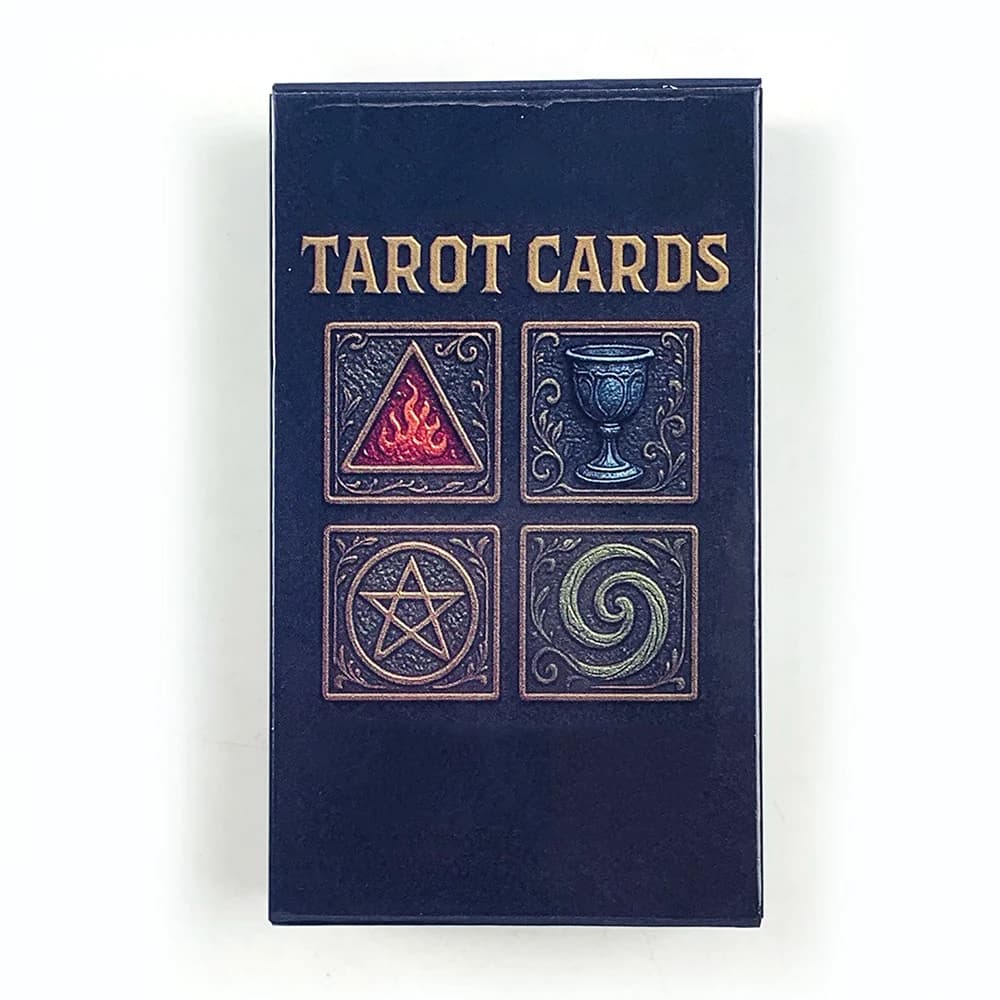 Nouvelles cartes de tarot, jeu de société, jeu de cartes au design classique pour débutants et profe