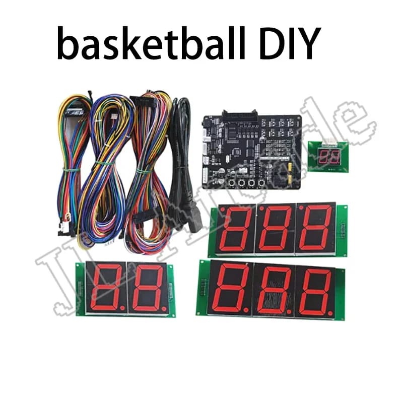 Cabinet de machine de basket-ball d'arcade pour adultes, tableau LCD, jeu de basket-ball à pièces, k