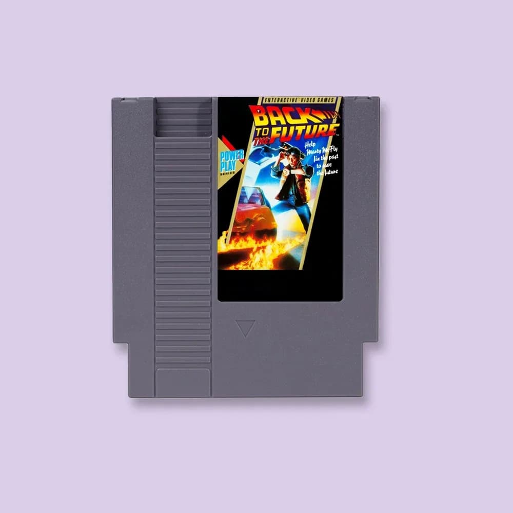 Cartouche de jeu vidéo Link 014 pour console NES 8 bits, 18 jeux (Back to the Future I, II & III), 7