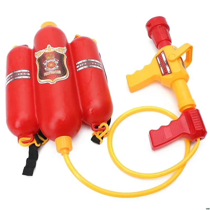 Sac à dos de pompier de grande capacité, odorà eau, jouets de piscine, extincteur