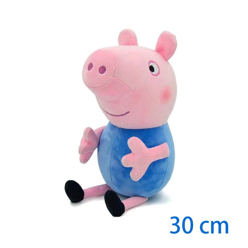 Figurine de poupée en peluche Peppa Pig, modèle de dessin animé, jouet doux, personnages papa et mam