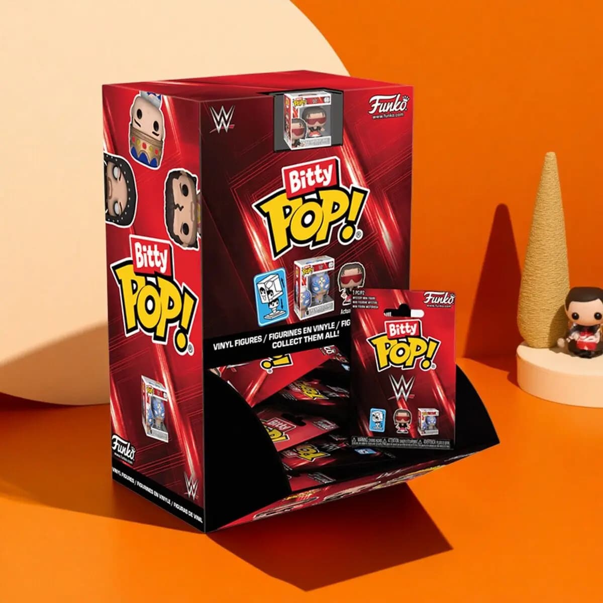 FunkoWWE Dwayne Johnson Disney Pixar Minions Périphériques Mignons Boîte Mystère Mini Figurines Cade