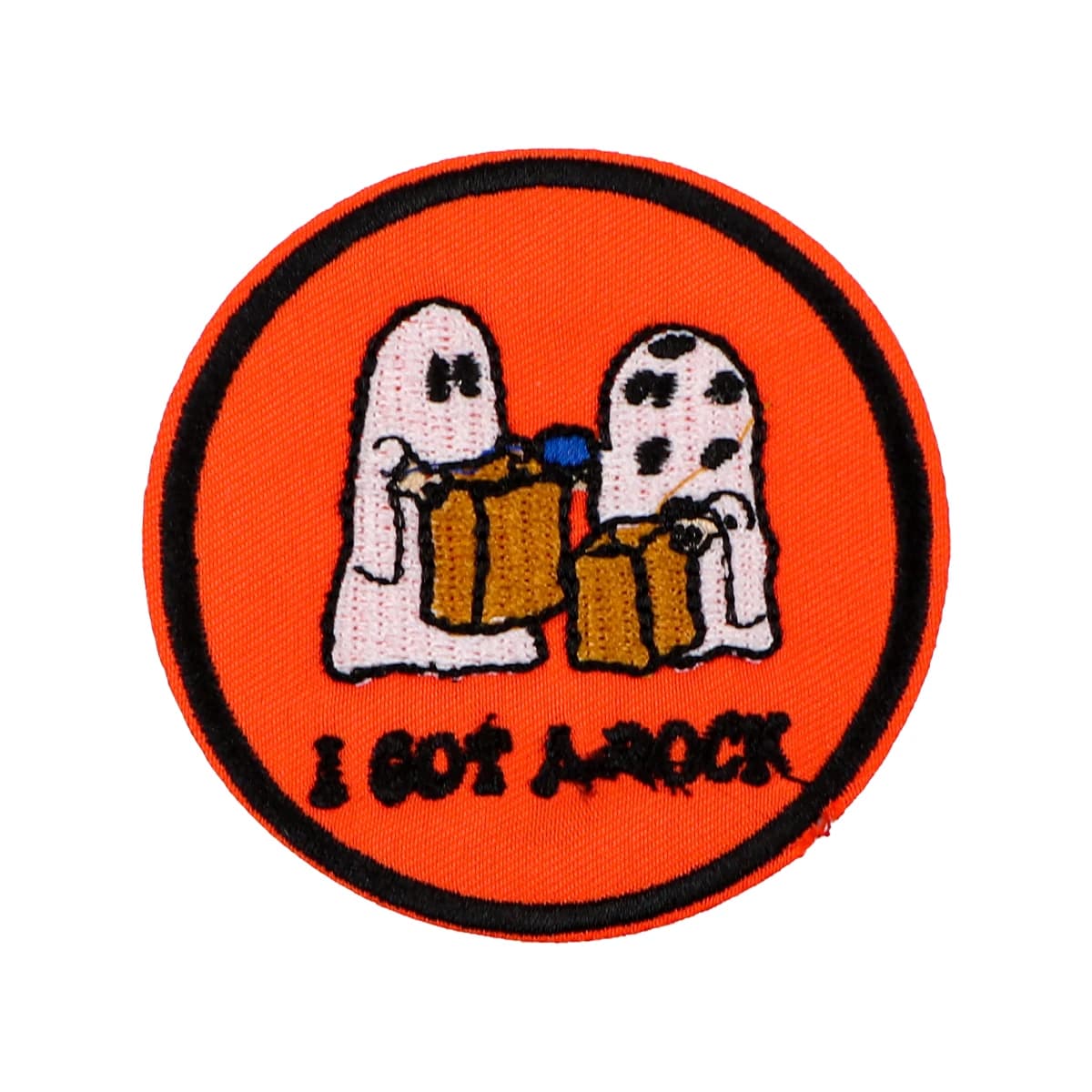 Patch de sorcière d'horreur d'halloween, broderie pour vêtements, figurines de dessin animé, accesso