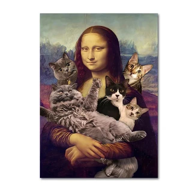 Puzzle 500/1000 pièces Mona Lisa, amusant, à faire soi-même pour adultes débutants - Difficulté élev